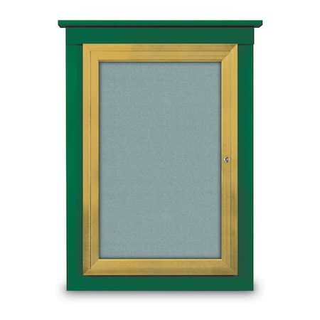 United Visual Products Sliding Glass Enclosed Letterboard, 96"x3, UV9013ACS-BLACK-BLUE UV9013ACS-BLACK-BLUE